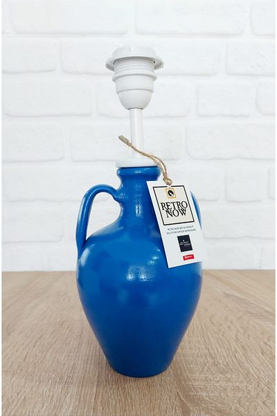 RETRO NOW Blue Plaid Amphora Lampshade