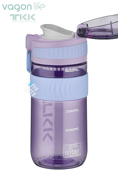 Vagonlife TKK 550 ML Comfortable Drinking (U Mouth) Bpa Free Tritan Water Bottle with Carrying Handle FFTKK1016-550ML
