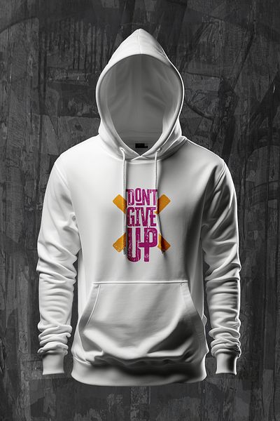 dimensions Unesix Hoodie - 3 κλωστές με τυπωμένο "Μην αφήσεις"