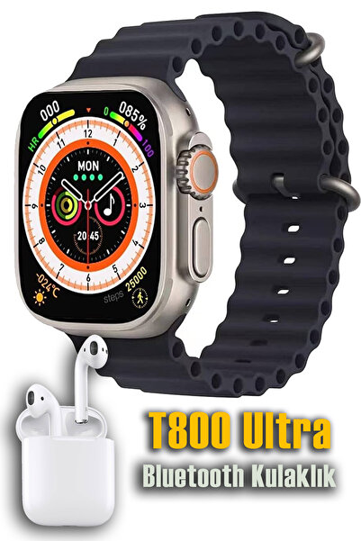 DigiMonster Watch 8 Ultra Akıllı Saat IPS Ekranlı / 2 Çift Kordon / Bluetooth...