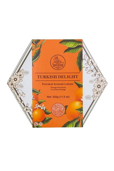 Hacı Bekir Orange Turkish Delight 325 Gr.