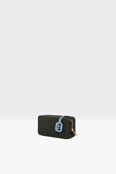 Bagmori Black Women's Scented Rectangular Silicone Bag M000008411