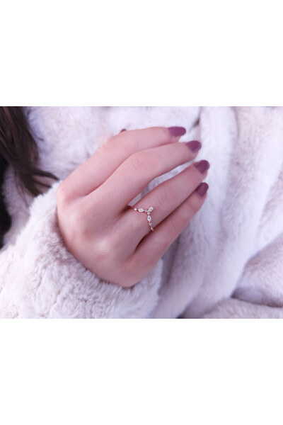 Sirius Pırlanta Markiz Kesim Pırlantalı Arwen Yüzük