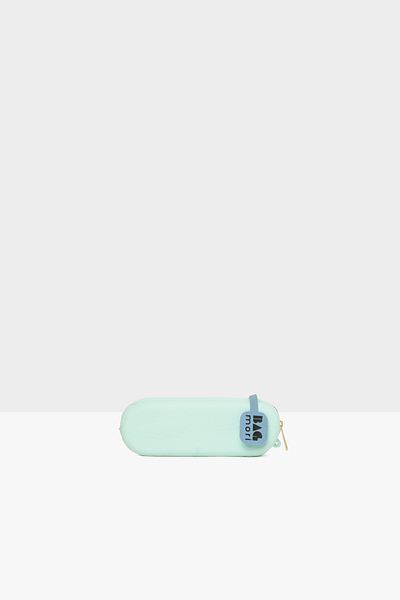 Bagmori Green Women's Scented Horizontal Oval Silicone Bag M000008408