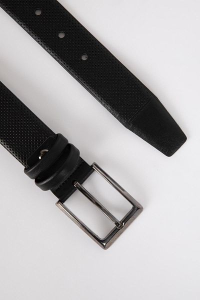 DeFacto Men's Faux Leather Belt U5589az21au