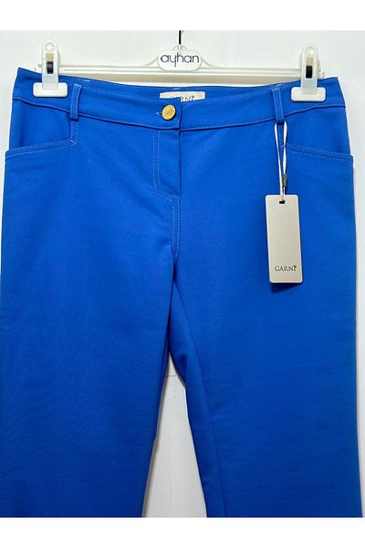 GARNİ Top Pocket Carrot Leg Cotton Trousers