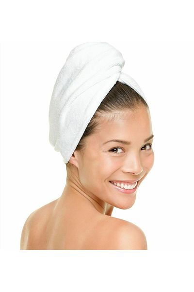 KULCU HOME White Hair Towel Bone