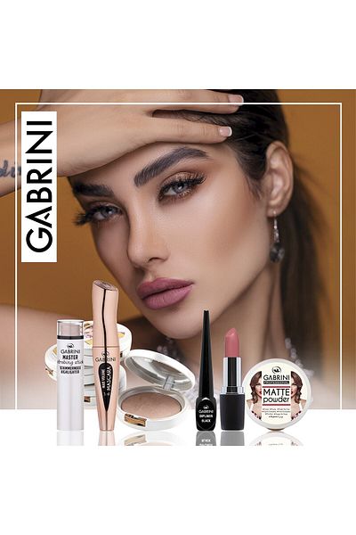 Gabrini قلم تحديد العيون والشفاه فائق المقاومة للماء 03