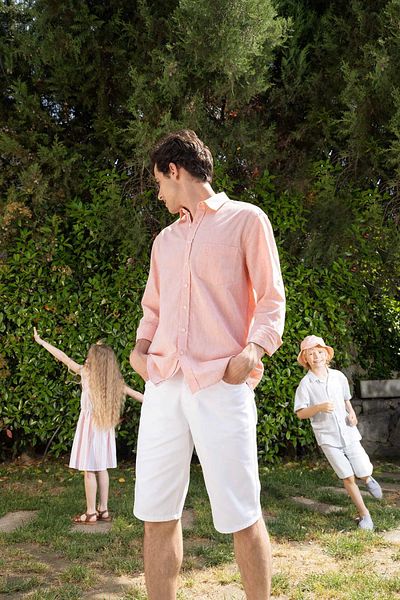 DeFacto Bermudy Slim Fit s páskem