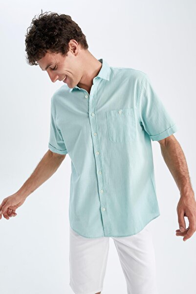 DeFacto Košile s krátkým rukávem Regular Fit M9432az22sp
