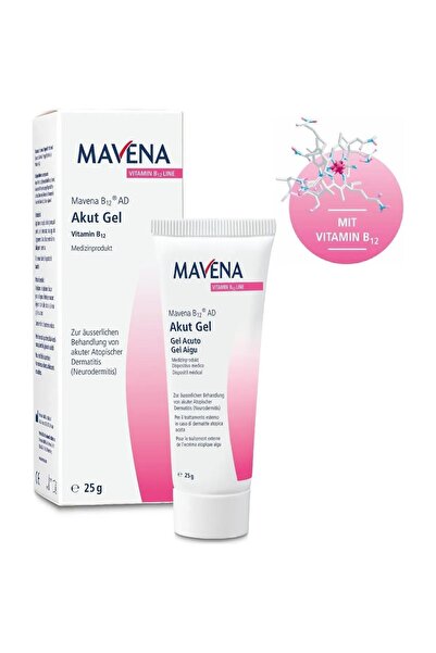 Mavena B12 Akut Jel Atopik Cilt Çatlama Onarıcı Açık Yara Kremi 25 G