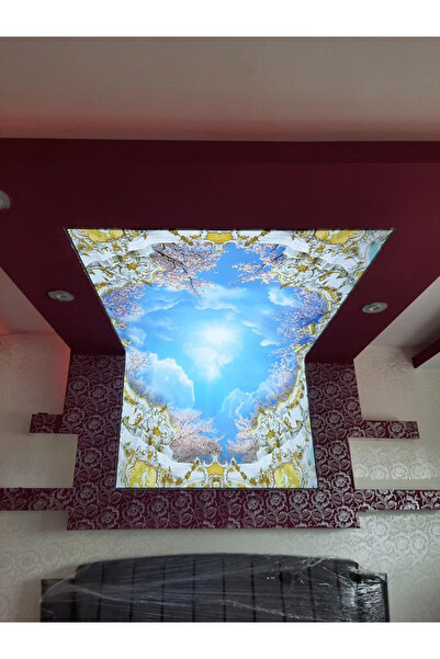 poster marketi Yatak Odası Gergi Tavan Modelleri