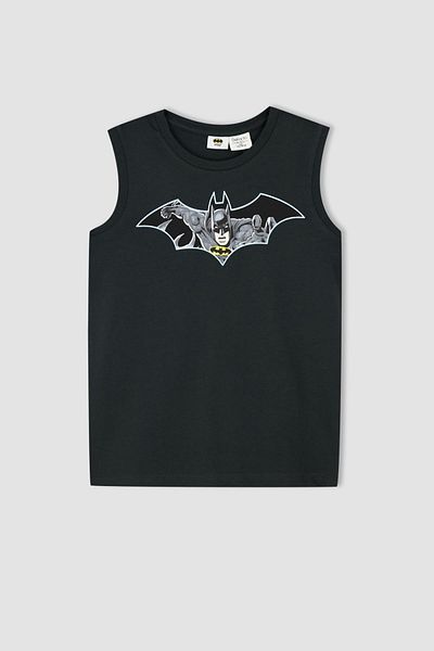 DeFacto Boy&#39;s Batman Crew Neck Tank Top X7358a622hs