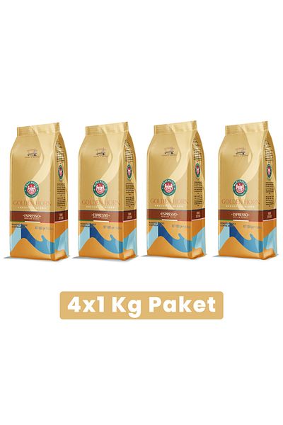 Mare Mosso Caffe ê Vendite Golden Horn Blend Espresso - 4x1 Kg or Ground Coffee Pack