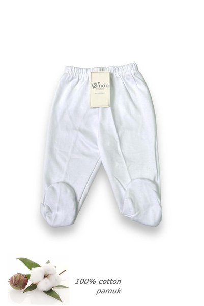 Kindo Baby 3-Piece Baby Booties Pants 100% Cotton Mother's Favorite