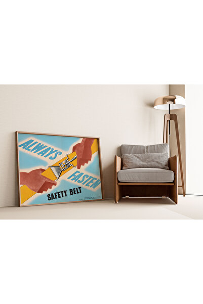 Pegziz Vintage Διακοσμητικό Διαφημιστικό Πανό - Αφίσα Let's Tie It Up 50x70cm