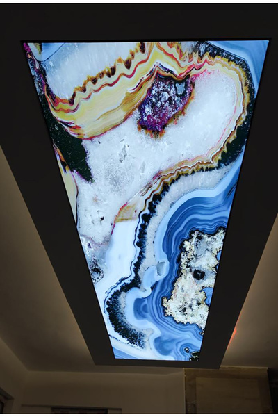 poster marketi Yatak Odası Gergi Tavan Modelleri