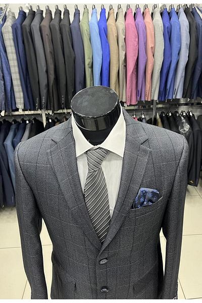 ENRICO MASAROTTI WINTER WOOL FLANEL SINGLE JACKET CLASSIC CUT