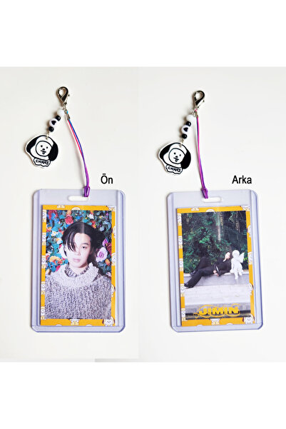 Güneş Kırtasiye BTS Jimin Photocard Holder Toploader Pc