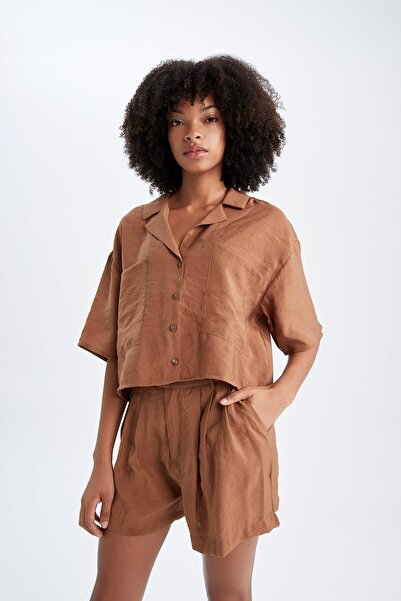 DeFacto Modalové šortky Regular Fit s normálním pasem X4722az22sm