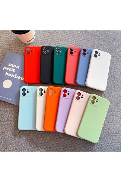 Caseji iPhone 11 Uyumlu (KÖŞELİ 12 GÖRÜNÜMLÜ) İçi Kadifeli Kamera Korumalı Lansman Kılıf