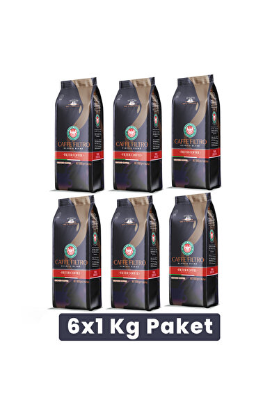 mare mosso Caffe Filtro Clasico Filtre Ve Espresso 6x1 Kg. (ÇEKİRDEK VEYA ÖĞÜ...