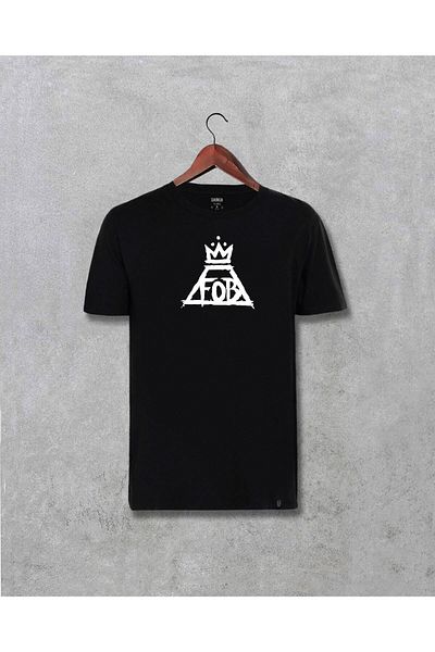 Pisa Art Μπλουζάκι Unisex με τυπωμένο ειδικό σχέδιο Fall Out Boy