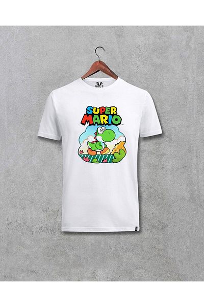 Pisa Art Μπλουζάκι με τυπωμένο Unisex σχέδιο Super Mario Special Design