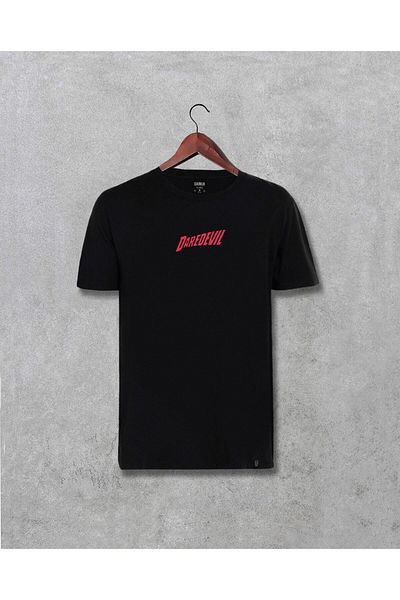 Pisa Art Μπλουζάκι Unisex με στάμπα Daredevil Minimal Design