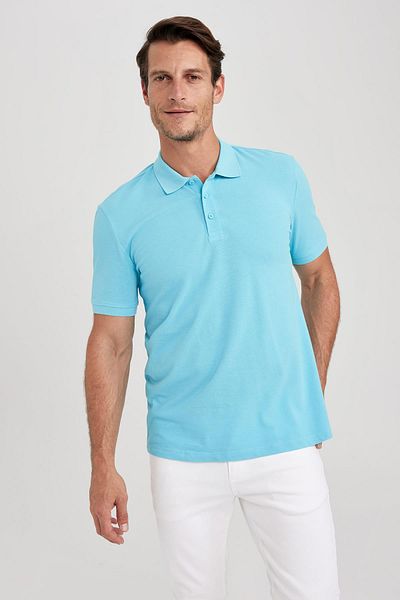 DeFacto Regular Fit Polo 100% Cotton T-Shirt