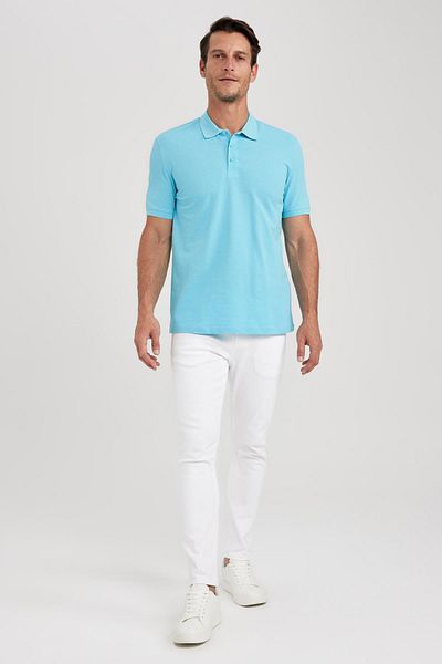 DeFacto Regular Fit Polo 100% Cotton T-Shirt