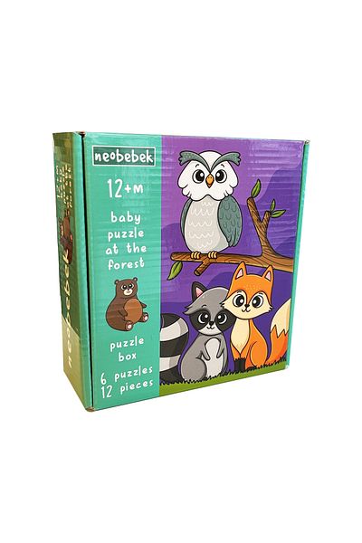 Neobebek Baby Puzzle Forest Animals