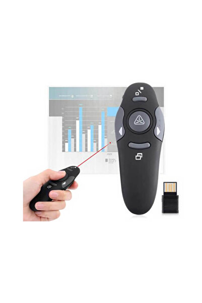 KEEPRO جهاز التحكم عن بعد للعرض التقديمي جهاز التحكم عن بعد للعرض التقديمي بالليزر اللاسلكي