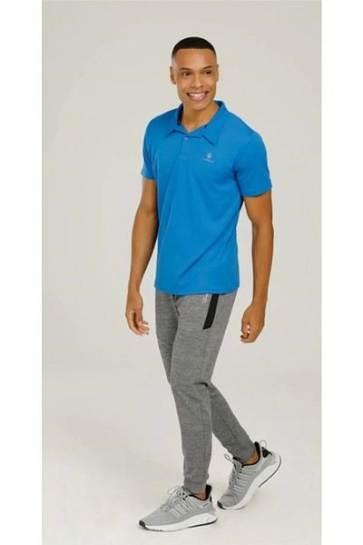 lumberjack M-ct461 Sherman T-sh 3fx T-shirt - - Saks Blue - S - St06313-saks Blue-s