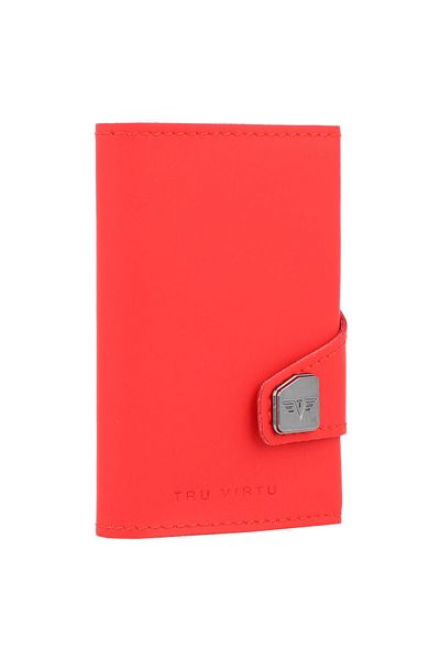Tru Virtu Click & Slide Kreditkartenetui Geldbörse RFID LED 6,5 cm