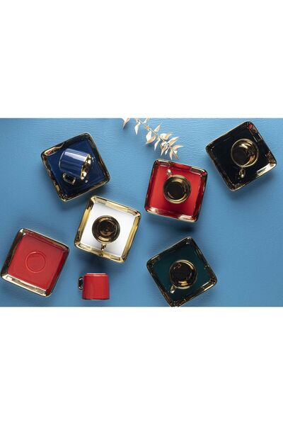 LILY HOME طقم قهوة بورسلين