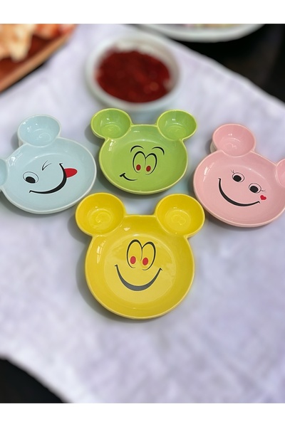 Artistic Quality Eğlenceli, Gülen Yüz Çocuk Mama, Yemek, Kahvaltı Ve Pasta Ta...