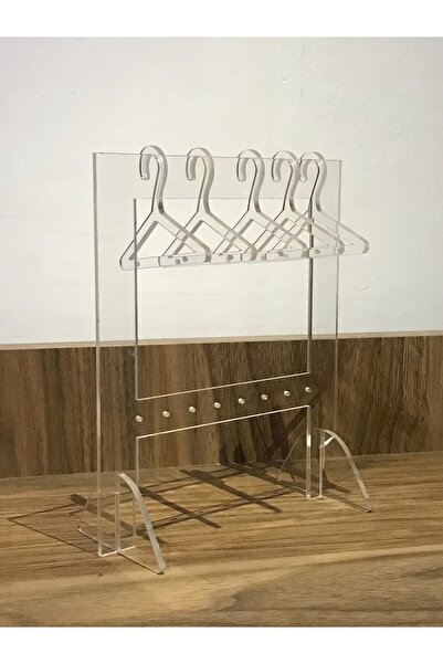 YENİ HEDİYELİK DÜNYAM Özel Ayaklı Takı Düzenleyici Askılık, Takı/küpe Organizeri, Pleksi Küpelik