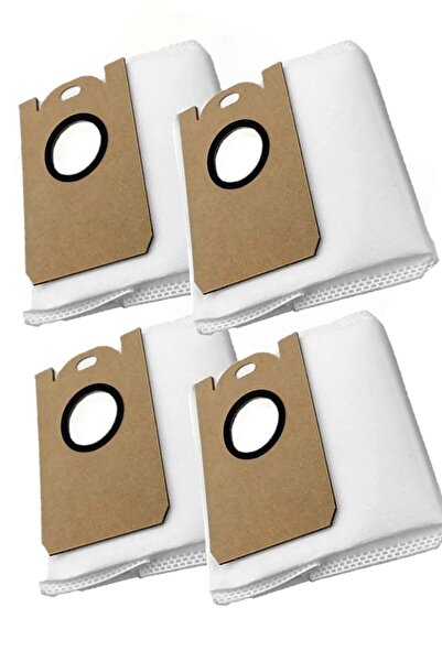 Robotcum كيس غبار المكنسة الكهربائية الروبوتية المتوافقة مع Omid I8 Pro (4 قطع)