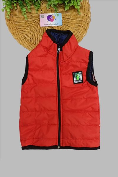 dinamik çocuk Girl's Boy's Puffer Vest Unisex (Thin) Seasonal