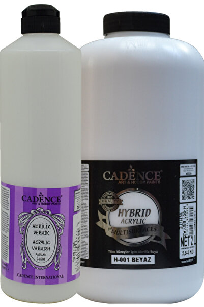 Cadence Multisurfaces H-001 Beyaz 2 lt+ Parlak Vernik 750 ml