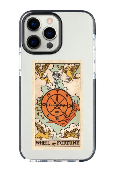 shoptocase iPhone 15 Pro Max Compatible Ultra Protected Wheel of Fortune Patterned Impact Phone Case
