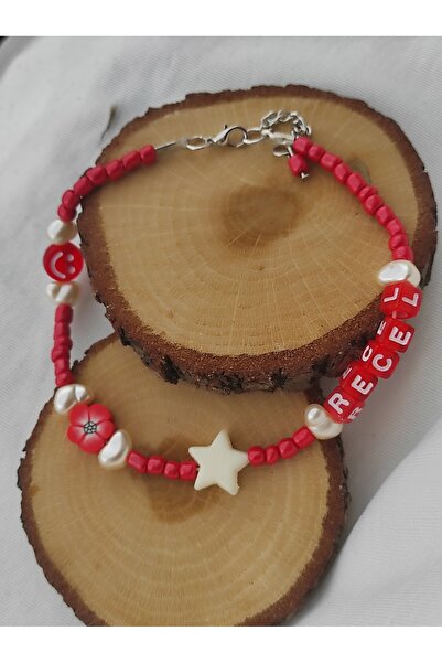 Amabel Jewelerys Kum Boncuk Yıldız, Gülen Yüz ve Yıldız Figürlü Kedi Köpek Ko...