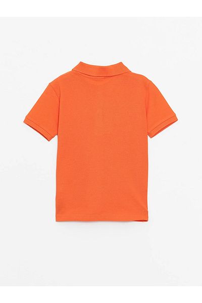 LC Waikiki Basic Baby Boy T-Shirt - Polo Collar, Short Sleeve
