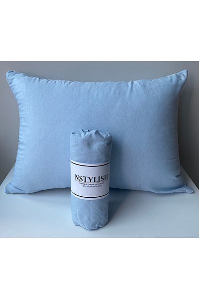Stylish SINGLE PERSON ELASTIC BED Sheet 100X200 + PILLOW CASE 50X70