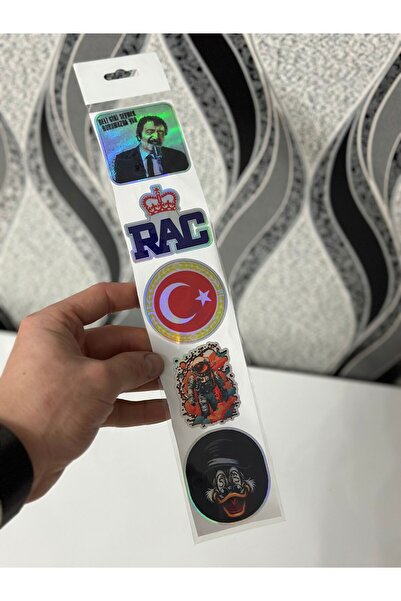 Etiket Oto Aksesuar HOLOGRAMLI ETİKET ARABA ÖNCAM YAZILARI HOLOGRAMLI YENİ