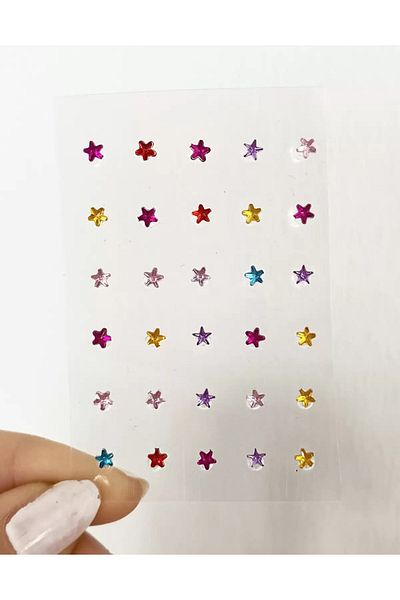 NİLZ Body And Face Stone Hair Stone / Multi-Purpose Use Sticker