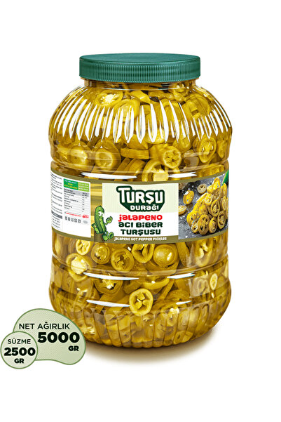 TURŞU DURAĞI Jalapeno Acı Biber Turşusu |5 Kg