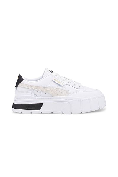 Puma Women Lace Up Mayze Stack Outdoor Shoes, White