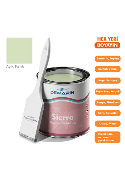 Demarin Her Şeyi Boyayan Sierra Tek Bileşen Fayans, Tezgah, Seramik, Mobilya,...